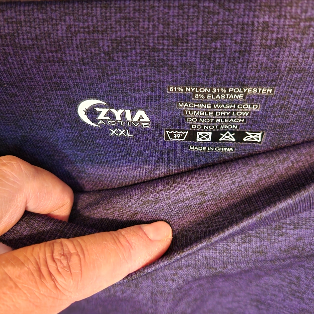 ZYIA Navy Athletic Shorts